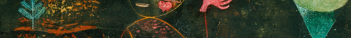 Fischzauber (Paul Klee), Detail: Figur mit roter Hand
