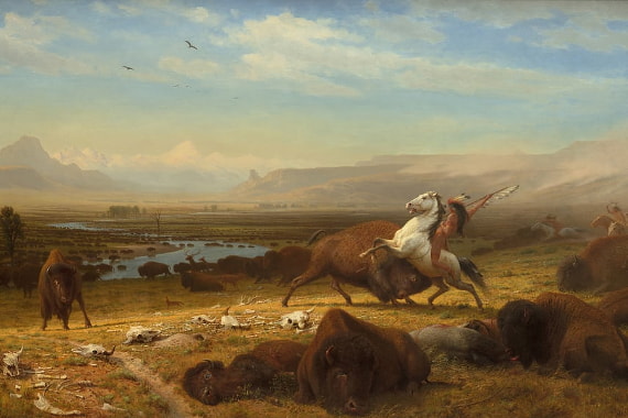 Indianer und wilder Westen