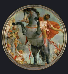 Marcus Curtius opfert sein Leben