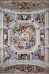 Der Olymp, Gewölbe der Halle des Olymp