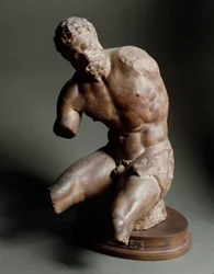 Männlicher Torso. Skulptur