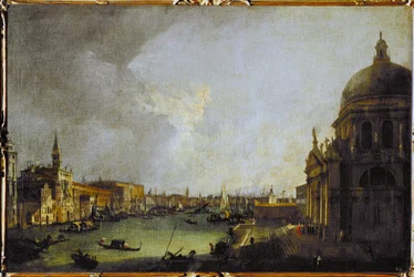 Die Mündung des Canal Grande, Venedig