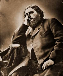 Porträt von Gustave Courbet, Maler (1819-1877)