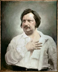 Porträt von Honoré Balzac (1799 - 1850), französischer Schriftsteller