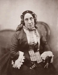 Porträt von Madame Desbordes Valmore (Marceline Felicite Josephine Desbordes-Valmore)