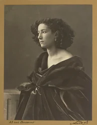 Porträt von Sarah Bernhardt im Jahr 1864 von Nadar
