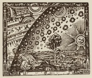 Der Mensch reist bis ans Ende der Welt, Darstellung des Universums im Mittelalter