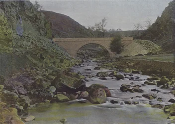 Crozant, Brücke über die Sedelle