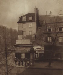 Die gleiche Ecke, gesehen vom Boulevard du Palais