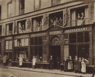 Das Restaurant Pied-de-Mouton, Rue Vauvilliers