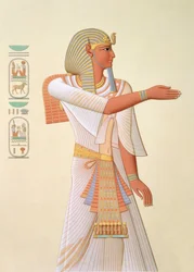 Porträt von Pharao Mienptah-Hotephimat