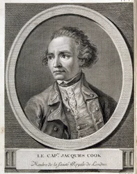 Kapitän James Cook, Mitglied der Royal Society of London