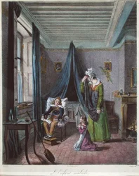 Das kranke Kind, um 1820