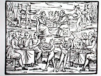 Das Fest des Zauberers, Kopie einer Illustration aus 