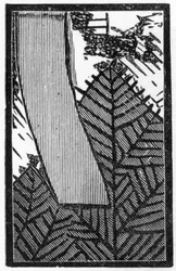 Japanische Spielkarte mit Bild eines Blattes