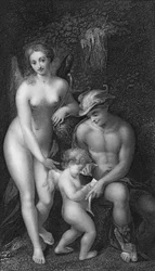 Merkur unterweist Amor