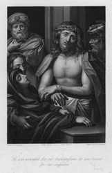 Christus mit Dornen gekrönt, Jesaja LIII, 5