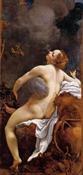 Jupiter (Zeus) und Io, von AP Le Corrège, um 1530, Kunsthistorisches Museum, Wien