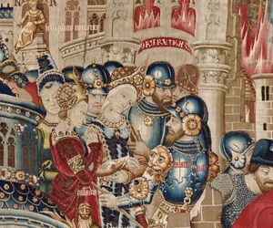 Der Trojanische Krieg: Die Zerstörung von Troja, ca. 1470