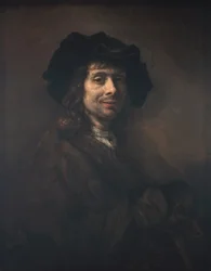 Porträt eines jungen Mannes (vielleicht ein Künstler) 1661-62