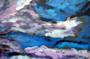 Blaue Strömung