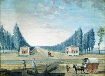 Eingang des Parc du Raincy, ca. 1754-93