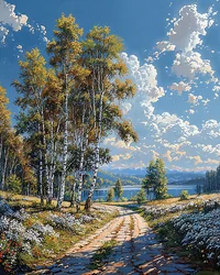 Landschaft mit malerischem Grat
