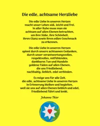 Die edle, achtsame Herzliebe - Version 2