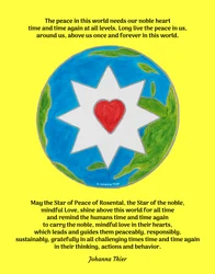 Der Stern des Friedens von Rosental für diese Welt