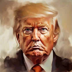 Donald Trump Gemälde