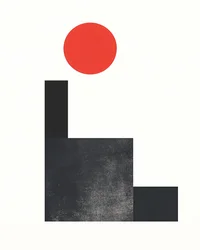 Minimalistisches Grafikdesign