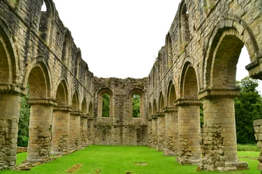 Buildwas Abbey, ein mittelalterliches Zisterzienserkloster in Shropshire, England.