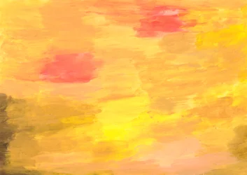 Eine expressive Verschmelzung der Farben Rot, Gelb und Orange, die in Harmonie tanzen