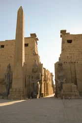 Luxor-Tempel, antike ägyptische Architektur in Luxor