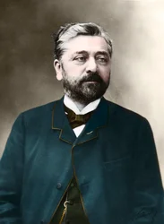 Porträt von Gustave Eiffel (1823-1923), französischer Ingenieur