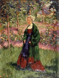 Bretonische Frau