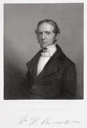 William Hickling Prescott, graviert von Thomas B. Welch nach einem Daguerreotyp