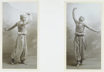 Porträt von Vaslav Fomich Nijinsky (1889-1950) in der Rolle des schwarzen Sklaven aus 