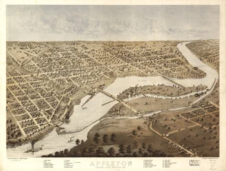 Appleton, Outagamie County, Wisconsin 1867