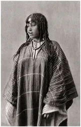 Eine Beduinenfrau, Irak, 1925