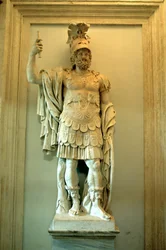 Römische Statue, Tempel des Mars Ultor, Rom