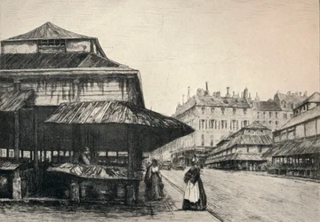 Der Marché St Honore, 1915