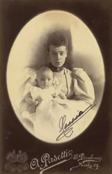 Großfürstin Xenia Alexandrowna von Russland mit Tochter Irina Alexandrowna