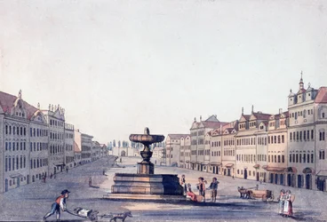 Pferdemarkt, ca. 1810