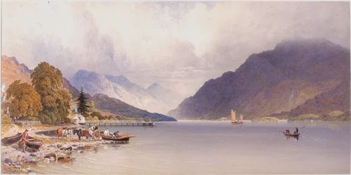 Der Pier in Luss, Loch Lomond