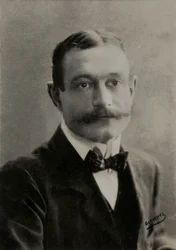 Porträt des französischen Künstlers Firmin Gemier