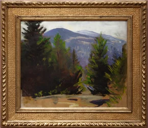 Skizze des Monadnock-Berges