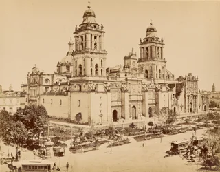 Vistas Mexicanas. Mexiko. Die Kathedrale.