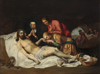 Die Beweinung Christi (Markus 15:41)