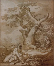 Johannes der Täufer in der Wildnis